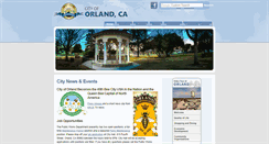 Desktop Screenshot of cityoforland.com